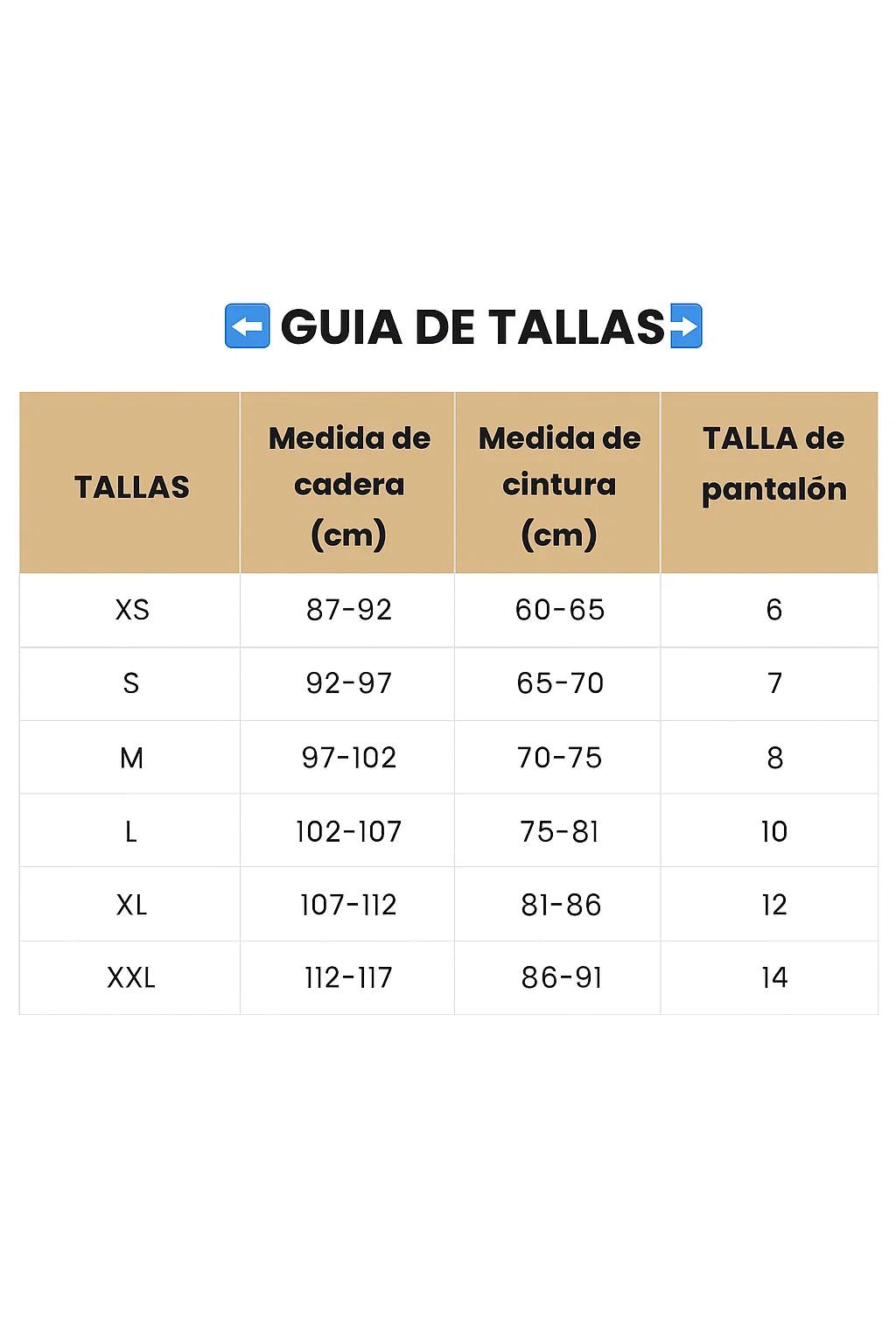 Leggins faja reloj de arena tubo