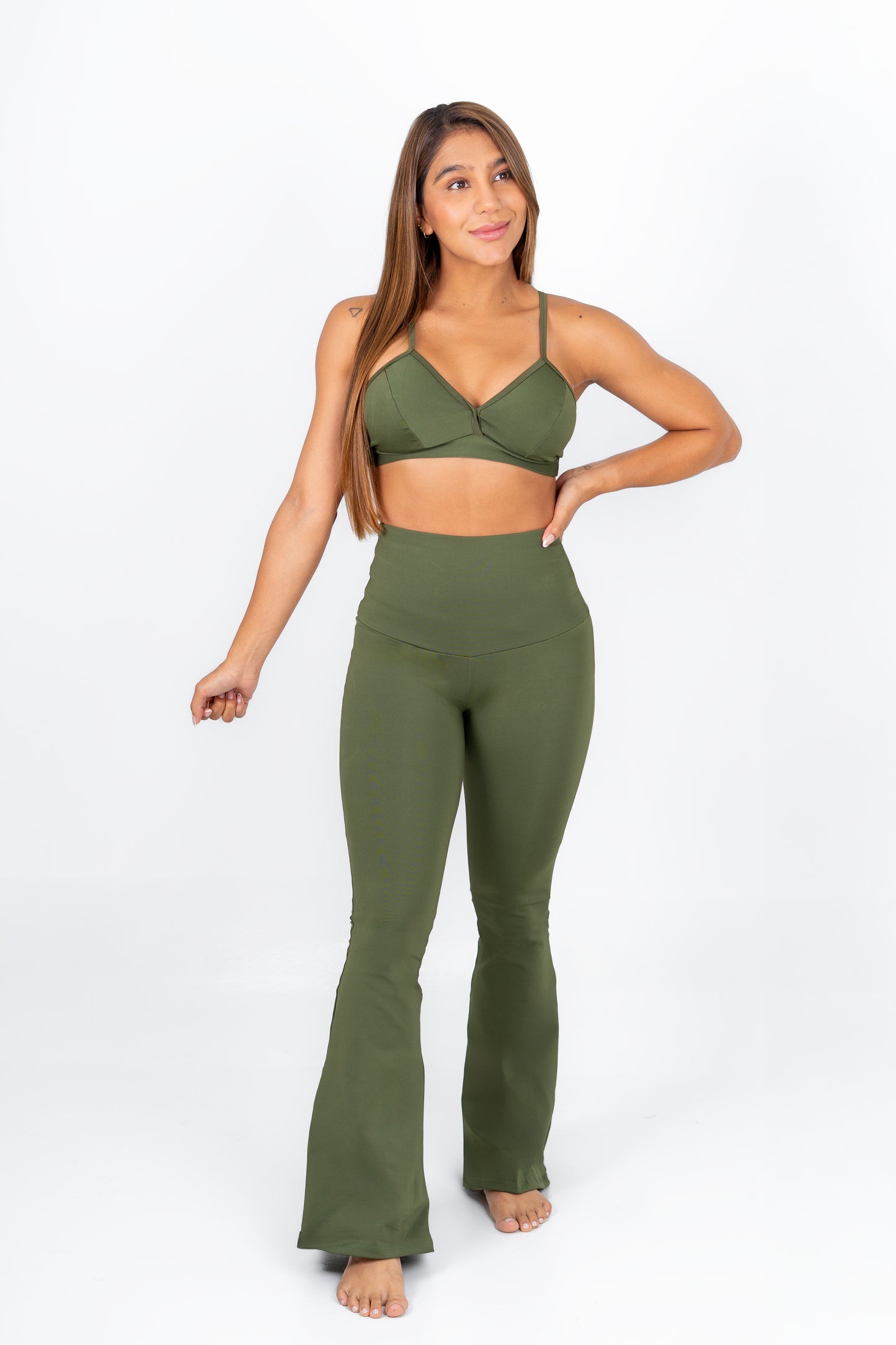 Leggins bota campana faja interna