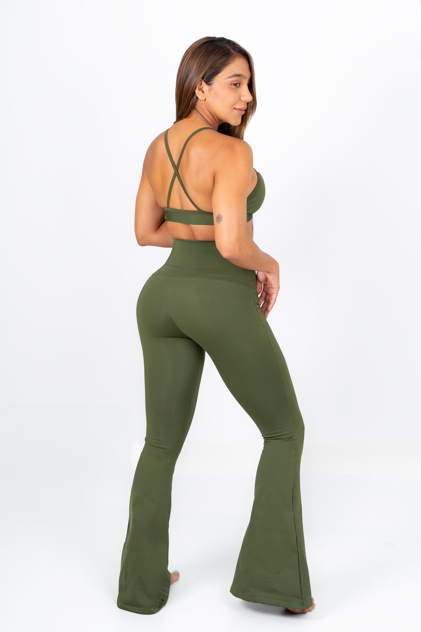 Leggins bota campana faja interna